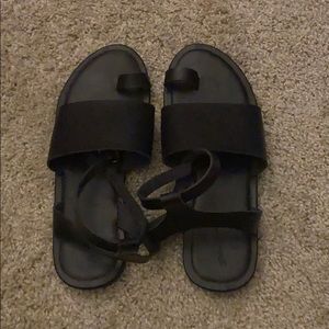 Black Target Sandals